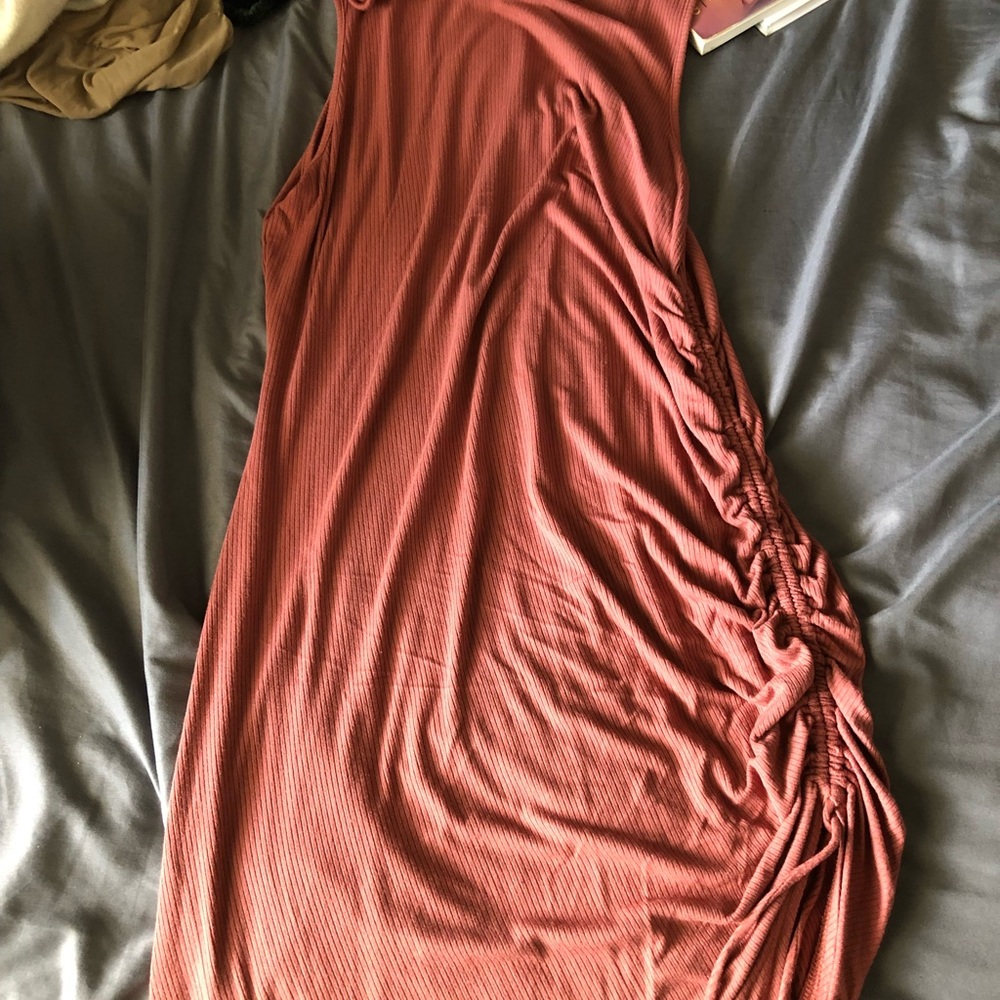 Sleeveless Ruched Dress